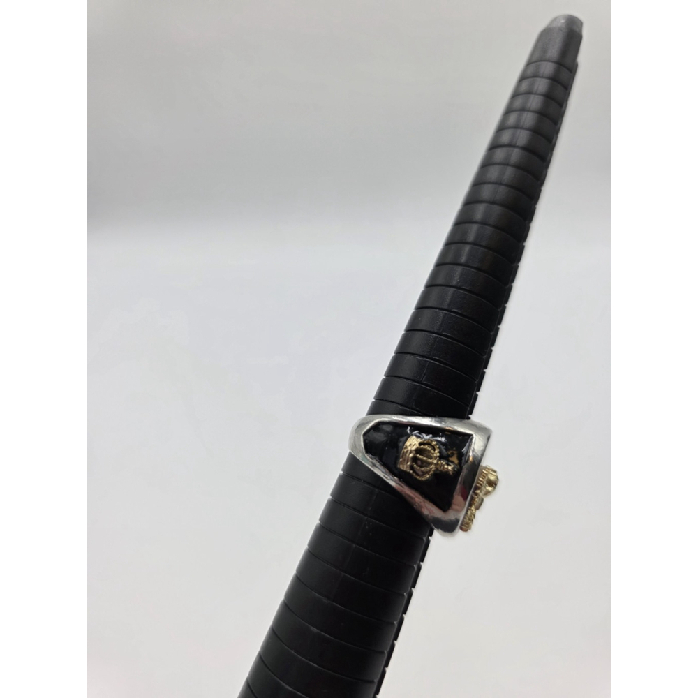 Vintage Polish Eagle Signet Ring – Heraldic Patriotic Men’s Size 8 - Picture 10 of 11